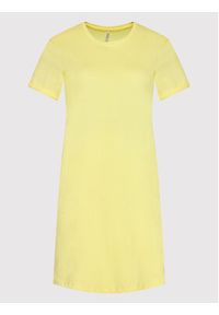 only - ONLY Sukienka codzienna May 15257475 Żółty Regular Fit. Okazja: na co dzień. Kolor: żółty. Materiał: bawełna. Typ sukienki: proste. Styl: casual #3