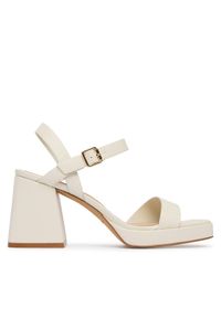 Aldo Sandały Montse 14053640 Kremowy. Kolor: kremowy. Materiał: skóra #1