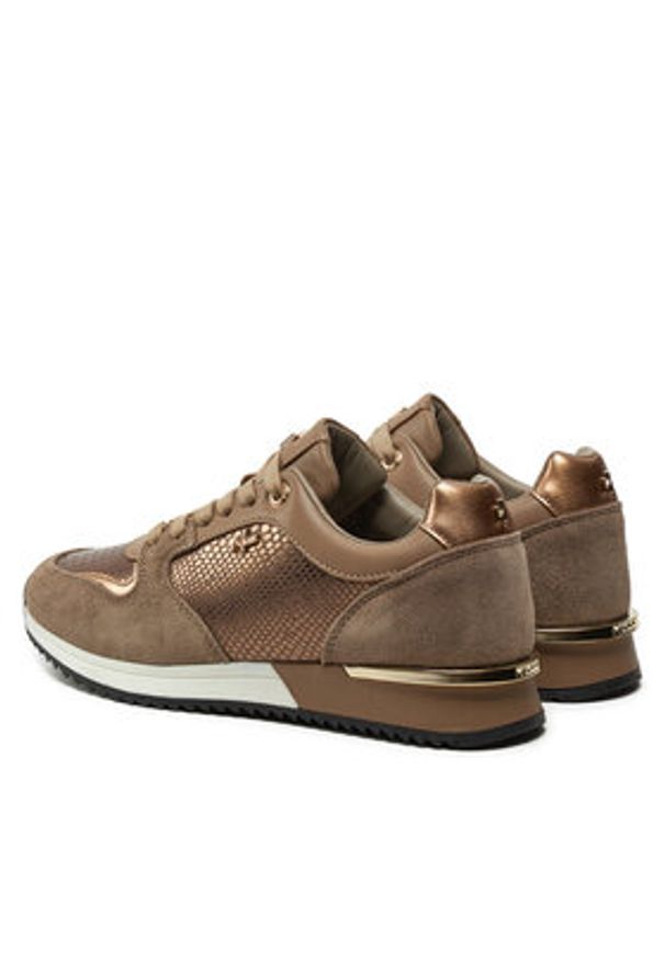 MEXX Sneakersy MI001008343W Beżowy. Kolor: beżowy. Materiał: zamsz, skóra