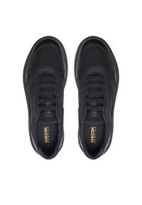 Geox Sneakersy U Portello U45E1A 0EK11 C9999 Czarny. Kolor: czarny. Materiał: skóra #3