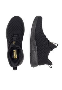 Sprandi Sneakersy MP07-GVA1 Czarny. Kolor: czarny. Materiał: materiał, mesh #3