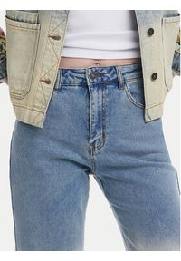 Desigual Jeansy Texas 25SWDD01 Niebieski Straight Fit. Kolor: niebieski #3