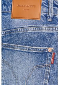 Miss Sixty - Szorty jeansowe. Okazja: na co dzień. Kolor: niebieski. Materiał: jeans, denim. Styl: casual #3