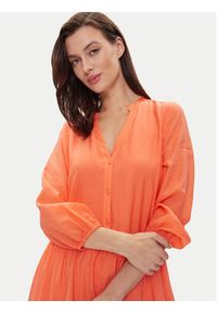 JOOP! Sukienka letnia 30042067 Pomarańczowy Regular Fit. Kolor: pomarańczowy. Materiał: lyocell. Sezon: lato