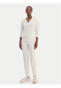 Guess Spodnie dresowe O6GB01 KCQP2 Écru Regular Fit. Materiał: syntetyk #2