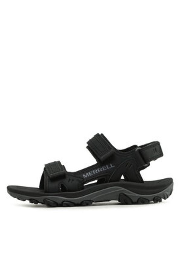 Merrell Sandały Huntington Sport Convert J036871 Czarny. Kolor: czarny. Materiał: skóra. Styl: sportowy