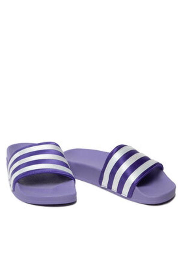Adidas - adidas Klapki adilette W GX8637 Fioletowy. Kolor: fioletowy. Materiał: materiał