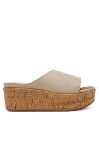 Klapki FitFlop. Kolor: beżowy #1