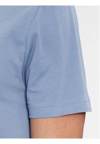 Polo Ralph Lauren T-Shirt 710853310027 Niebieski Slim Fit. Typ kołnierza: polo. Kolor: niebieski. Materiał: bawełna #4