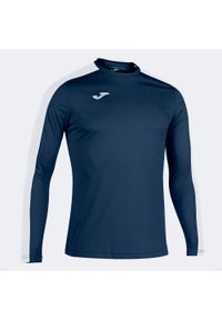 Koszulka do piłki nożnej męska Joma Academy III z długim rękawem. Kolor: wielokolorowy, biały, niebieski. Długość rękawa: długi rękaw. Długość: długie