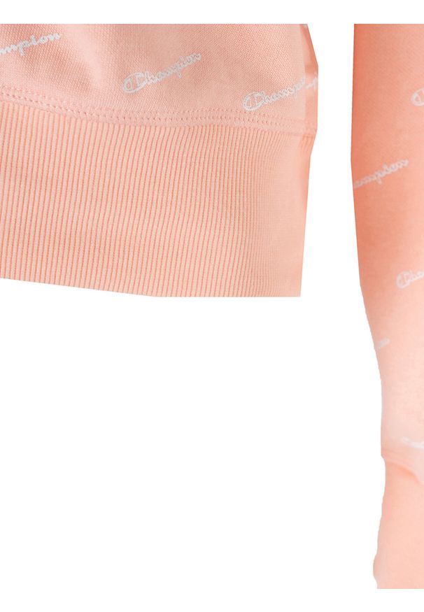 Champion Bluza C-Neck | 111277 | Kobieta | Różowy. Kolor: różowy. Materiał: bawełna, poliester. Długość: krótkie. Wzór: nadruk