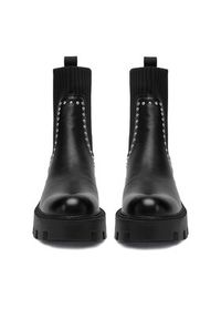 DeeZee Botki 67091-5 Czarny. Kolor: czarny. Materiał: materiał #7