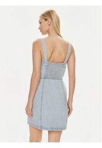 Levi's® Sukienka jeansowa Drea A7573-0001 Niebieski Slim Fit. Kolor: niebieski. Materiał: bawełna #3