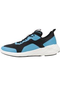 Tenisówki Geox Model J Actimix Boy Kolor Czarny. Kolor: czarny. Materiał: syntetyk, tkanina. Sport: turystyka piesza