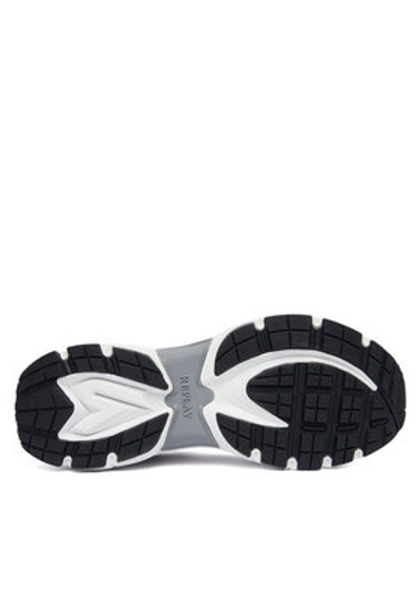 Replay - REPLAY Sneakersy GMSD5.000.C0005T Biały. Kolor: biały. Materiał: materiał