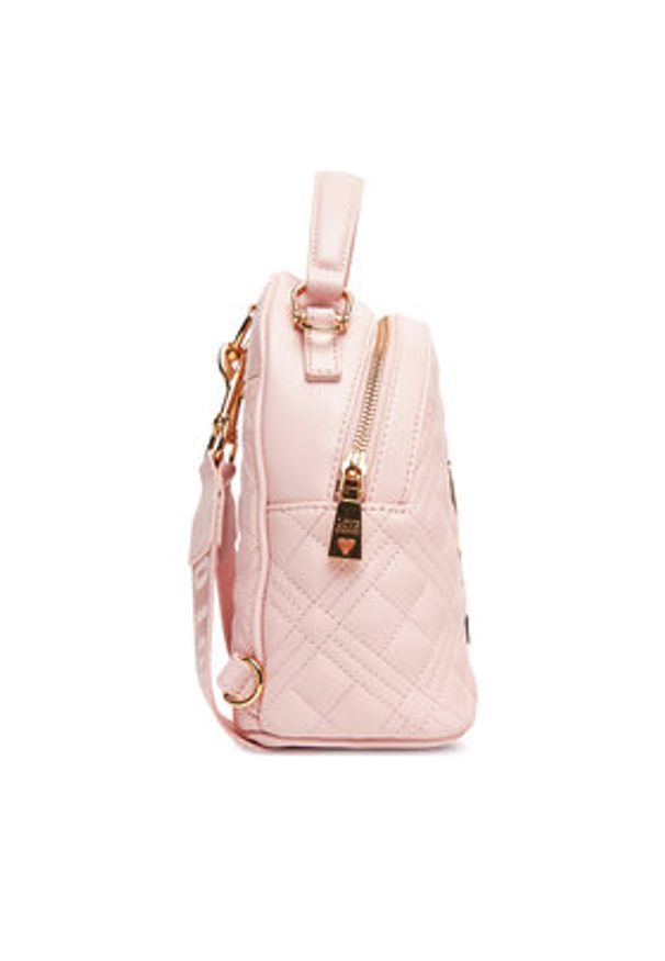Love Moschino - LOVE MOSCHINO Plecak JC4304PP0MK1260A Różowy. Kolor: różowy. Materiał: skóra