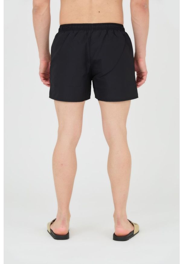 Emporio Armani - EMPORIO ARMANI Czarne kąpielówki De bain logo brodé. Kolor: czarny