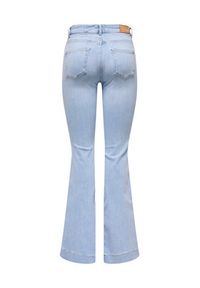 only - ONLY Jeansy Onlblush 15358364 Niebieski jasny Flare Fit. Kolor: niebieski #8