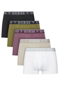 Guess Komplet 5 par bokserek U4YG16 K6YW1 Czarny. Kolor: czarny. Materiał: bawełna