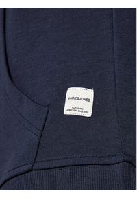 Jack & Jones - Jack&Jones Bluza Basic 12182537 Granatowy Regular Fit. Kolor: niebieski. Materiał: bawełna