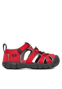 keen - Keen Sandały Seacamp II Cnx 1014470 Czerwony. Kolor: czerwony. Materiał: materiał
