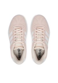 Adidas - adidas Sneakersy VL Court Bold IH9996 Różowy. Kolor: różowy. Materiał: skóra