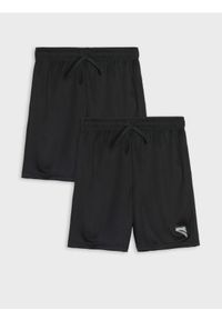 Sinsay - Szorty 2 pack Active - czarny. Kolor: czarny