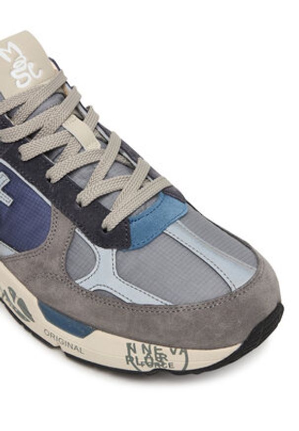 Premiata Sneakersy Mase25 Var 8021 Szary. Kolor: szary. Materiał: skóra, zamsz