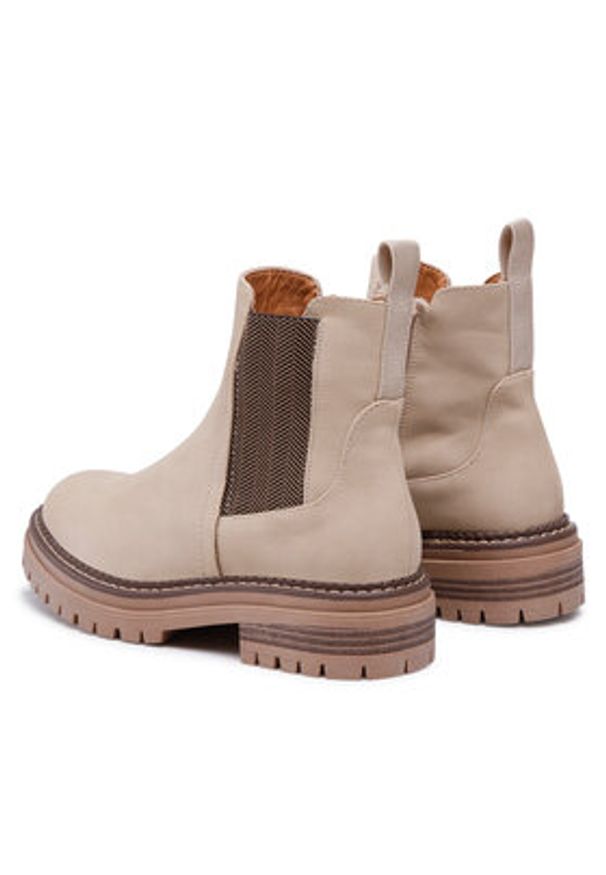 Jenny Fairy Botki WS5195-25 Beżowy. Kolor: beżowy. Materiał: skóra