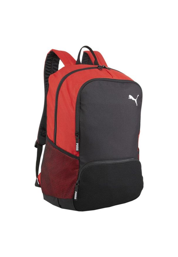 Puma - Plecak Team Goal Premium 37L. Kolor: czerwony, wielokolorowy, czarny