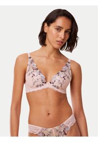 Triumph Biustonosz z fiszbiną Sensual Spotlight 10219831 Beżowy. Kolor: beżowy. Materiał: syntetyk #1