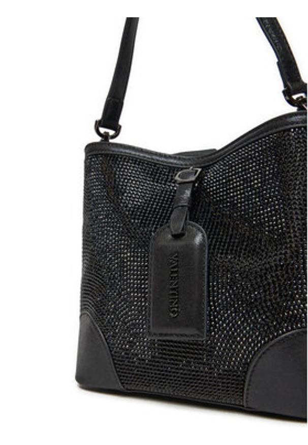 VALENTINO - Valentino Torebka Label VBS8GW34 Czarny. Kolor: czarny