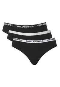 Karl Lagerfeld - KARL LAGERFELD Komplet stringów B1W47031 Kolorowy. Materiał: bawełna. Wzór: kolorowy #1