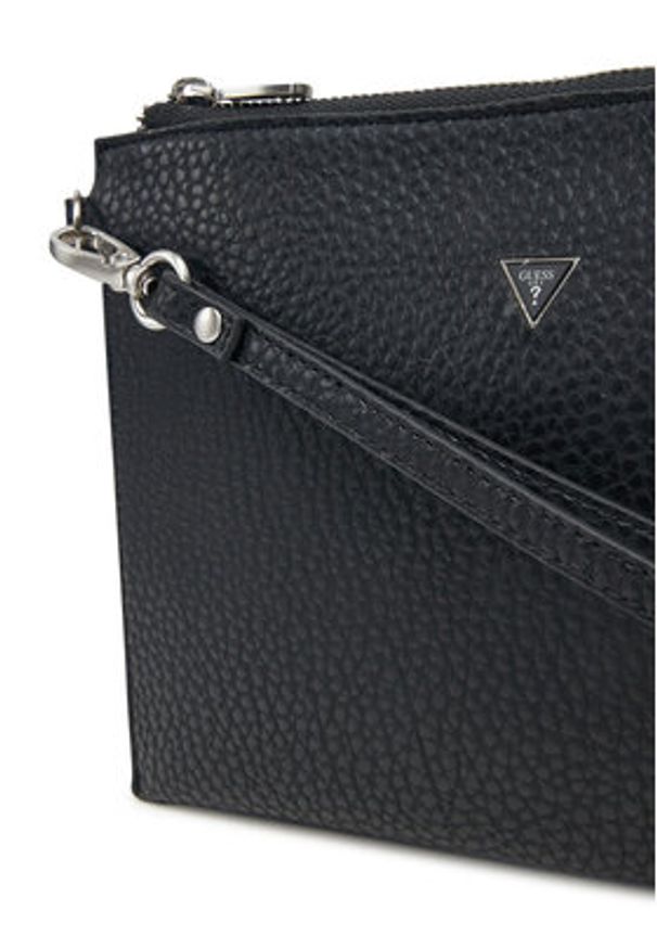 Guess Saszetka PMBAGP P5235 Czarny. Kolor: czarny. Materiał: skóra