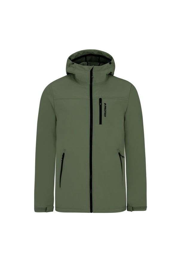 Kurtka narciarska Protest Kagu. Kolor: zielony. Materiał: poliester, elastan. Sezon: zima. Sport: narciarstwo