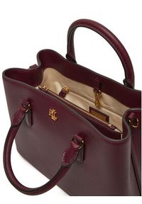 Lauren Ralph Lauren - LAUREN RALPH LAUREN Torebka 431876725027 Bordowy. Kolor: czerwony. Materiał: skórzane #4