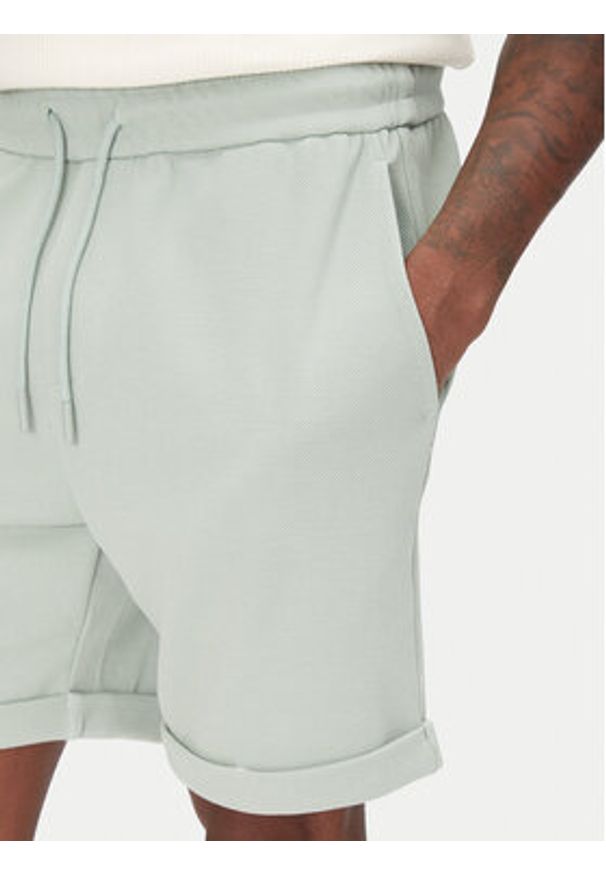 Only & Sons Szorty materiałowe New Kodyl 22033722 Zielony Regular Fit. Kolor: zielony. Materiał: syntetyk