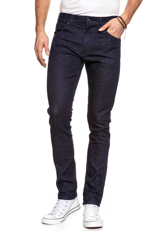 Wrangler - SPODNIE MĘSKIE WRANGLER LARSTON BLUE BURN W18SHN32A 112127506