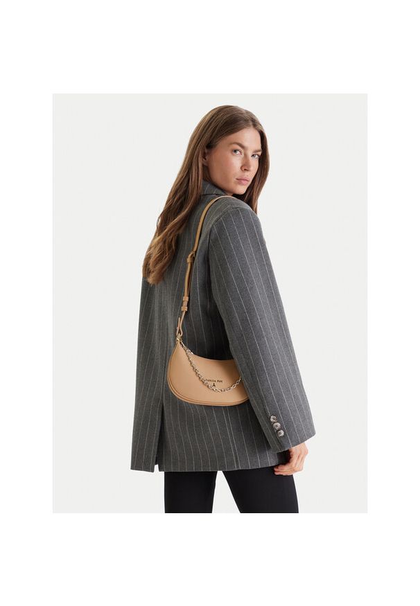 Torebka Patrizia Pepe. Kolor: beżowy