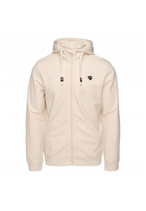 Iguana - Męska Bluza Z Kapturem Jua Full Zip. Typ kołnierza: kaptur. Kolor: beżowy. Styl: sportowy