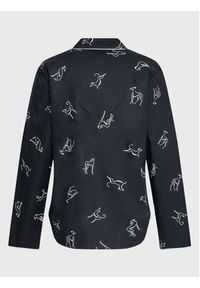 Cyberjammies Koszulka piżamowa Beth 9384 Czarny Regular Fit. Kolor: czarny. Materiał: bawełna #3