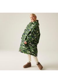 Regatta - Dziecięcy wodoodporny szlafrok do przewijania. Kolor: zielony, brązowy, różowy, wielokolorowy. Materiał: tkanina #1