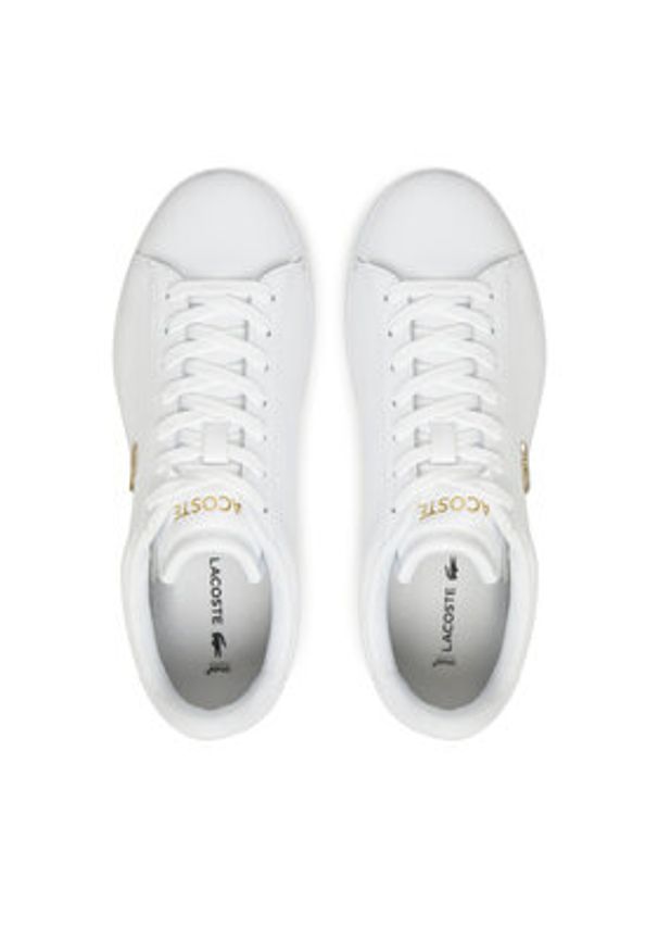 Lacoste Sneakersy Carnaby Set 7-48SFA0012 Biały. Kolor: biały. Materiał: skóra