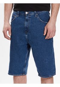 Tommy Jeans Szorty jeansowe Aiden DM0DM16154 Niebieski Baggy Fit. Kolor: niebieski. Materiał: bawełna