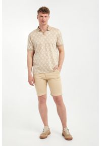 Karl Lagerfeld - Polo męskie z nadrukiem KARL LAGERFELD. Typ kołnierza: polo. Wzór: nadruk #3