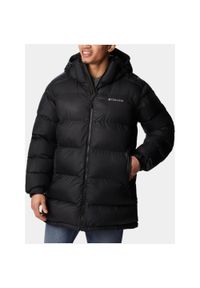 columbia - Płaszcz Zimowy Męski Columbia Pike Lake. Kolor: czarny. Materiał: puch. Technologia: Omni-Heat (Columbia). Sezon: zima. Sport: turystyka piesza #1