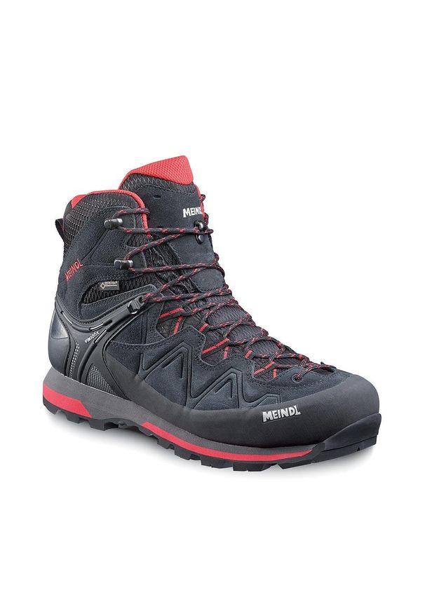 MEINDL - Buty trekkingowe Meindl Tonale GTX. Kolor: szary, czerwony, czarny, wielokolorowy. Technologia: Gore-Tex. Sport: turystyka piesza