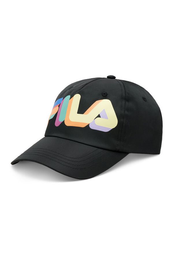 Fila Czapka z daszkiem Besuki 5 Panel Cap Street FCU0073 Czarny. Kolor: czarny. Materiał: materiał. Styl: street