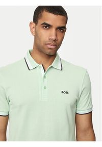 BOSS - Boss Polo Paddy 50469055 Zielony Regular Fit. Typ kołnierza: polo. Kolor: zielony. Materiał: bawełna