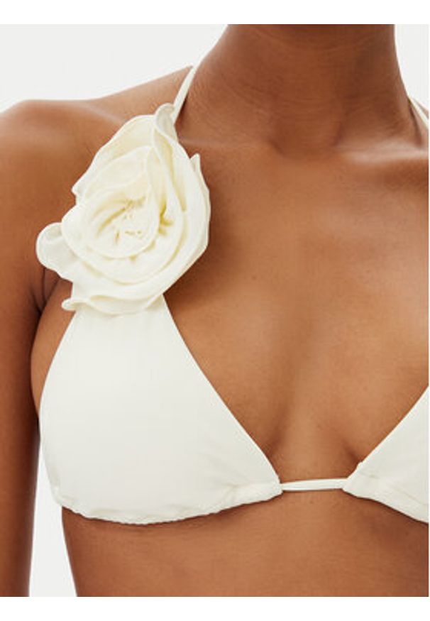 Karl Lagerfeld - KARL LAGERFELD Góra od bikini A2W46056 Beżowy. Kolor: beżowy